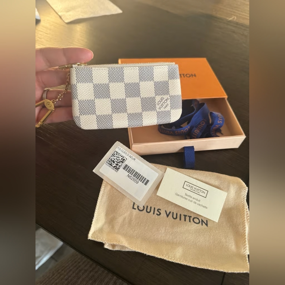 Louis Vuitton Damier Azur Key Pouch